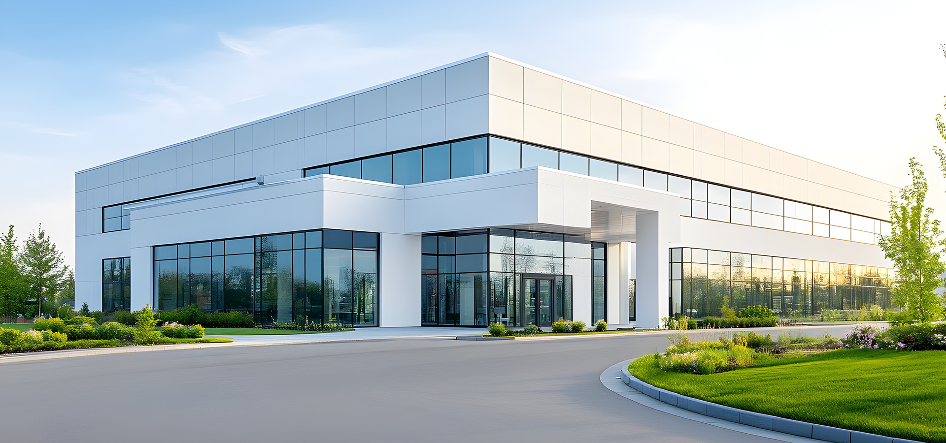 Gewerbeimmobilie Mit Großer Glasfront